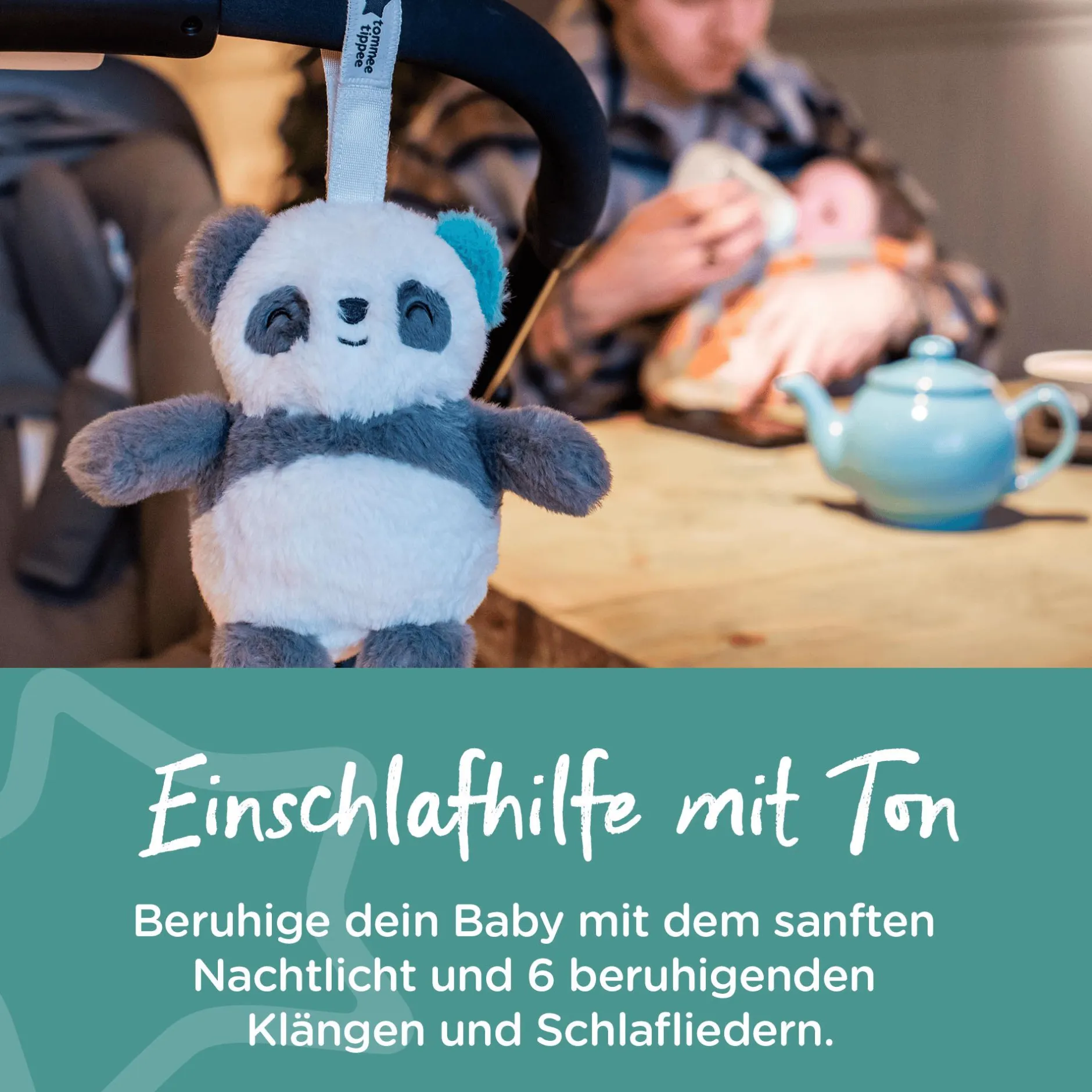 tommee tippee GroFriend-Einschlafhilfe Mini Pip der Panda* Nachtlichter|Spieluhren