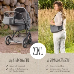 reer Growing Kinderwagen-Organizer*Kinder Kinderwagen Zubehör