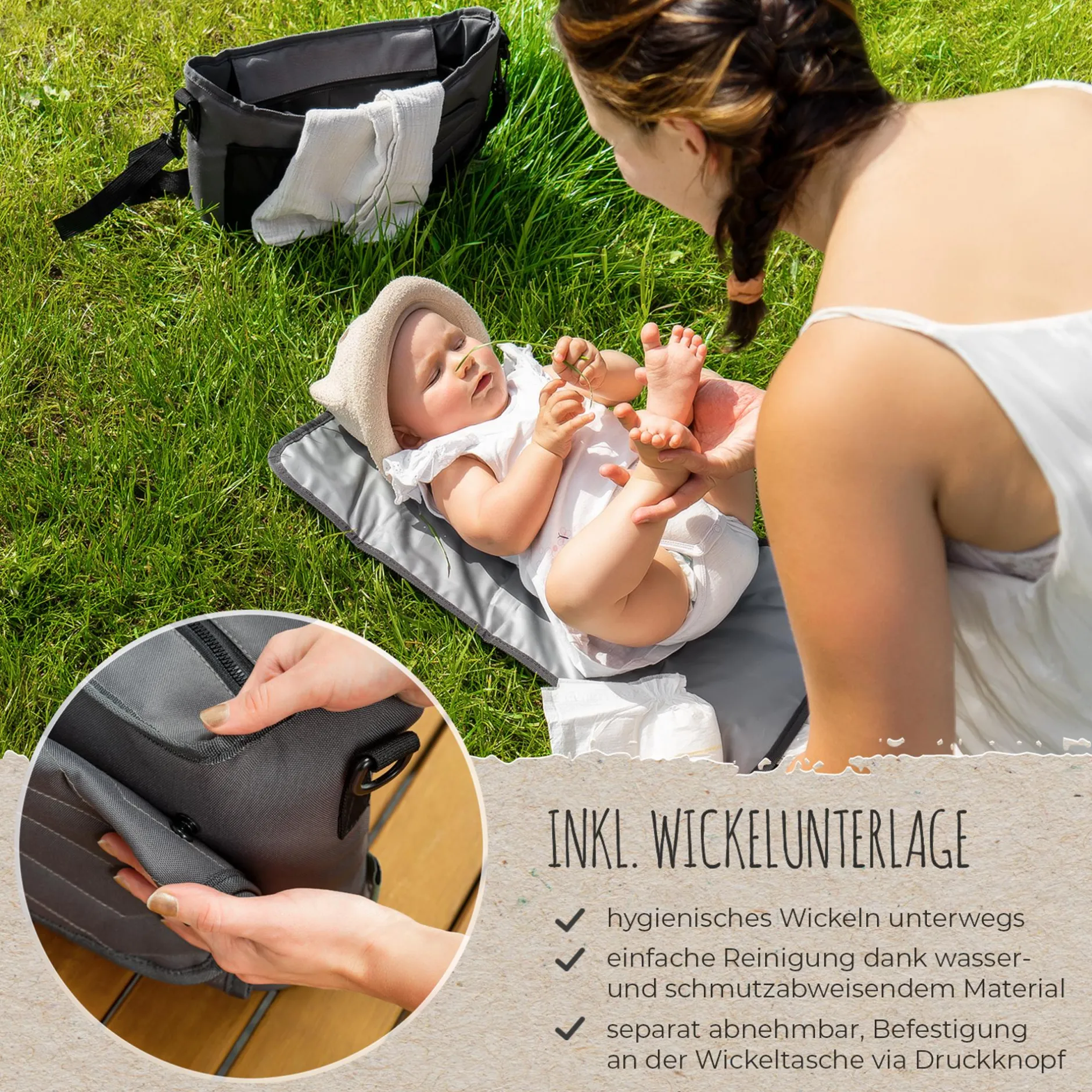 reer Growing Kinderwagen-Organizer*Kinder Kinderwagen Zubehör