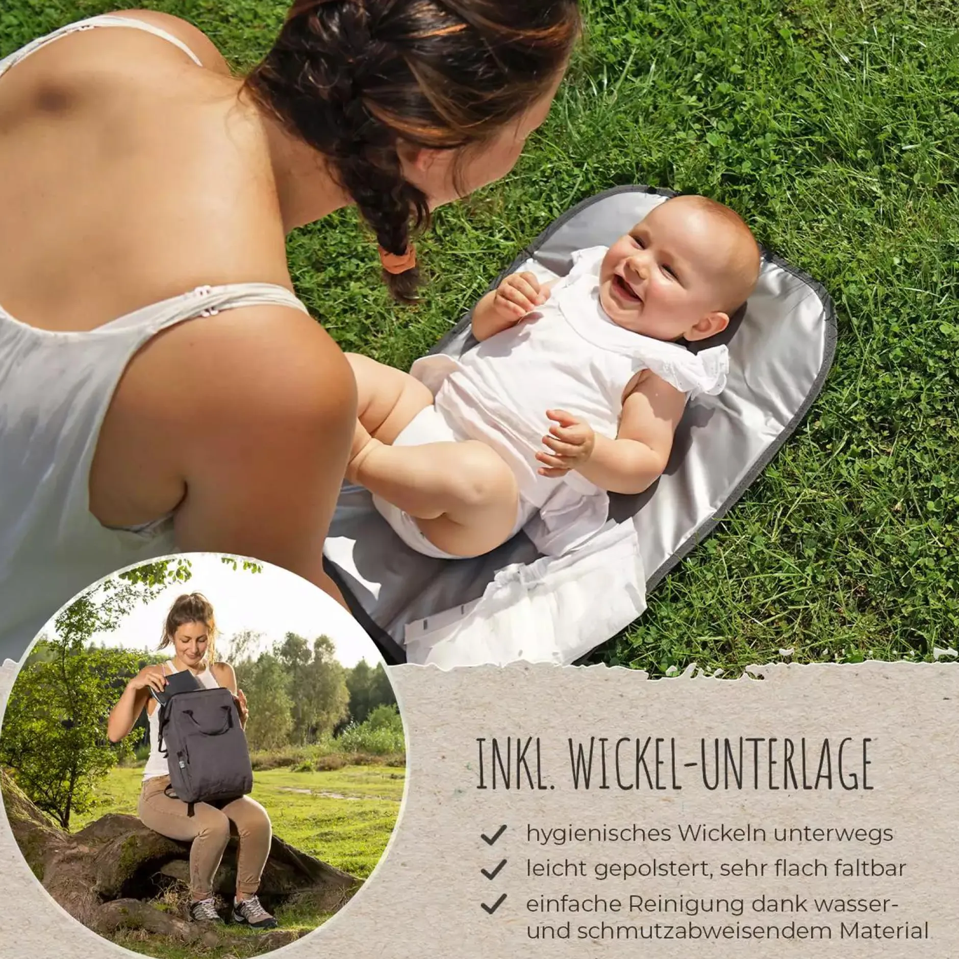 reer Growing Wickelrucksack* Wickelrucksäcke