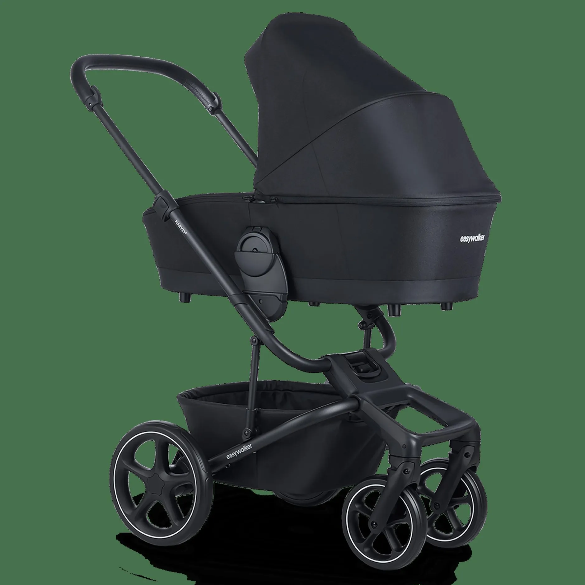 easywalker Harvey⁵ Wanne Midnight Black*Kinder Kinderwagen Zubehör