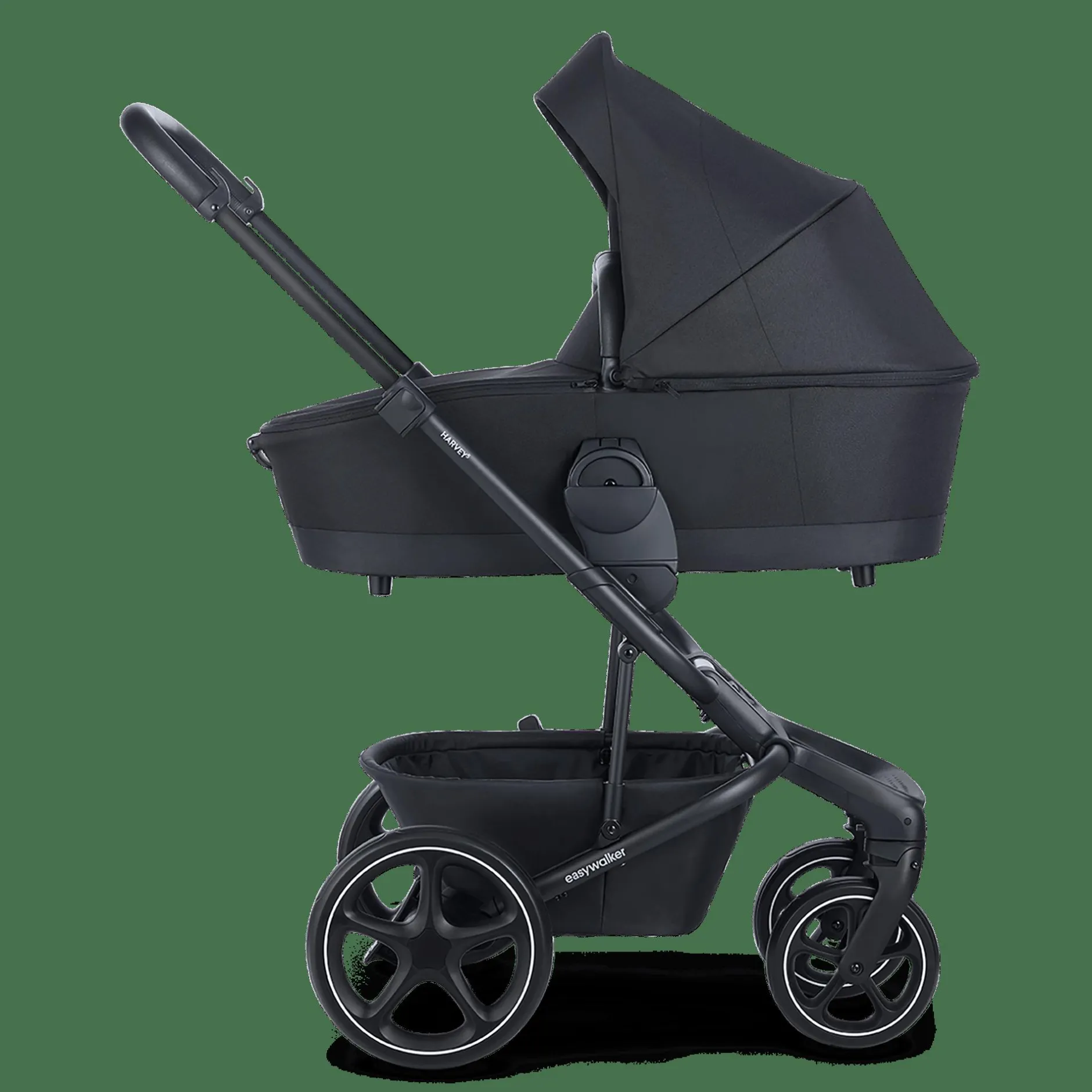 easywalker Harvey⁵ Wanne Midnight Black*Kinder Kinderwagen Zubehör