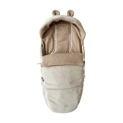 KAISER HAU KEA Fleece Fußsack Sand Shell*Kinder Kinderwagen Zubehör