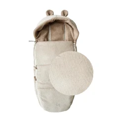 KAISER HAU KEA Fleece Fußsack Sand Shell*Kinder Kinderwagen Zubehör