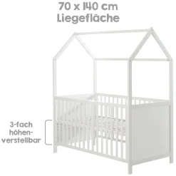 roba Hausbett 70 x 140 cm* Babybetten