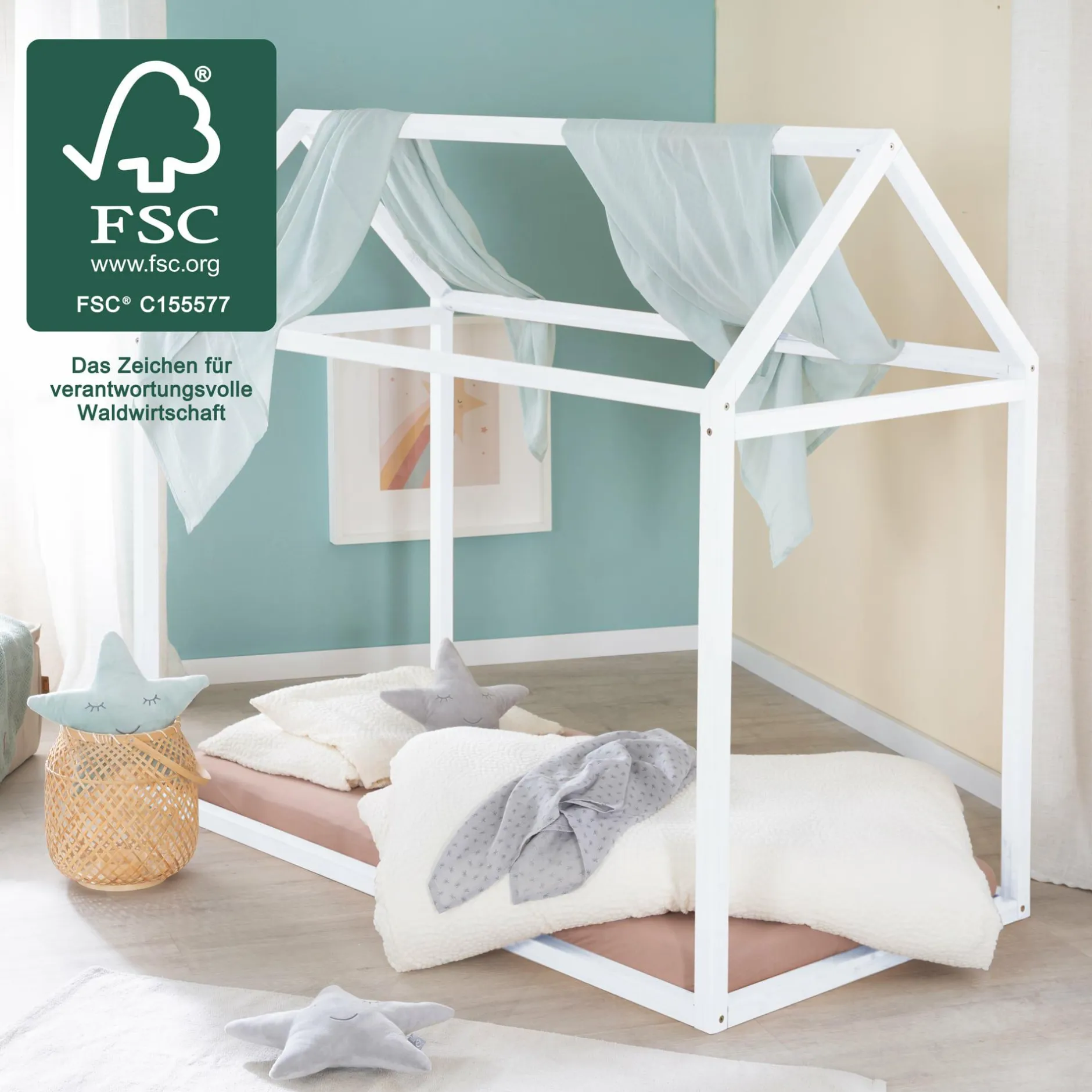 roba Hauslounge Montessori-Bett* Babybetten