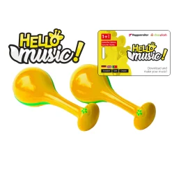 Voggenreiter Hello Music Maracas-Set mit App*Kinder Musik