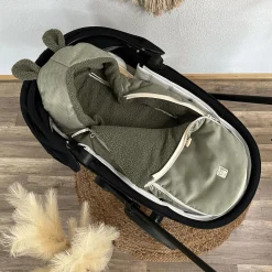 KAISER HIMA Babyschalen Fußsack Mineral Green*Kinder Kindersitz Zubehör