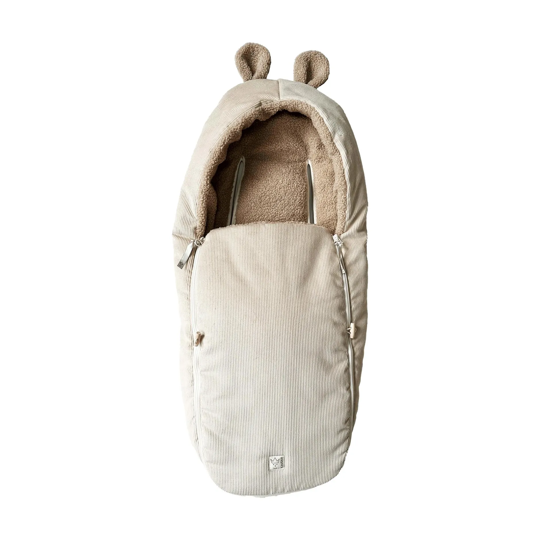 KAISER HIMA Babyschalen Fußsack Sand Shell*Kinder Kindersitz Zubehör