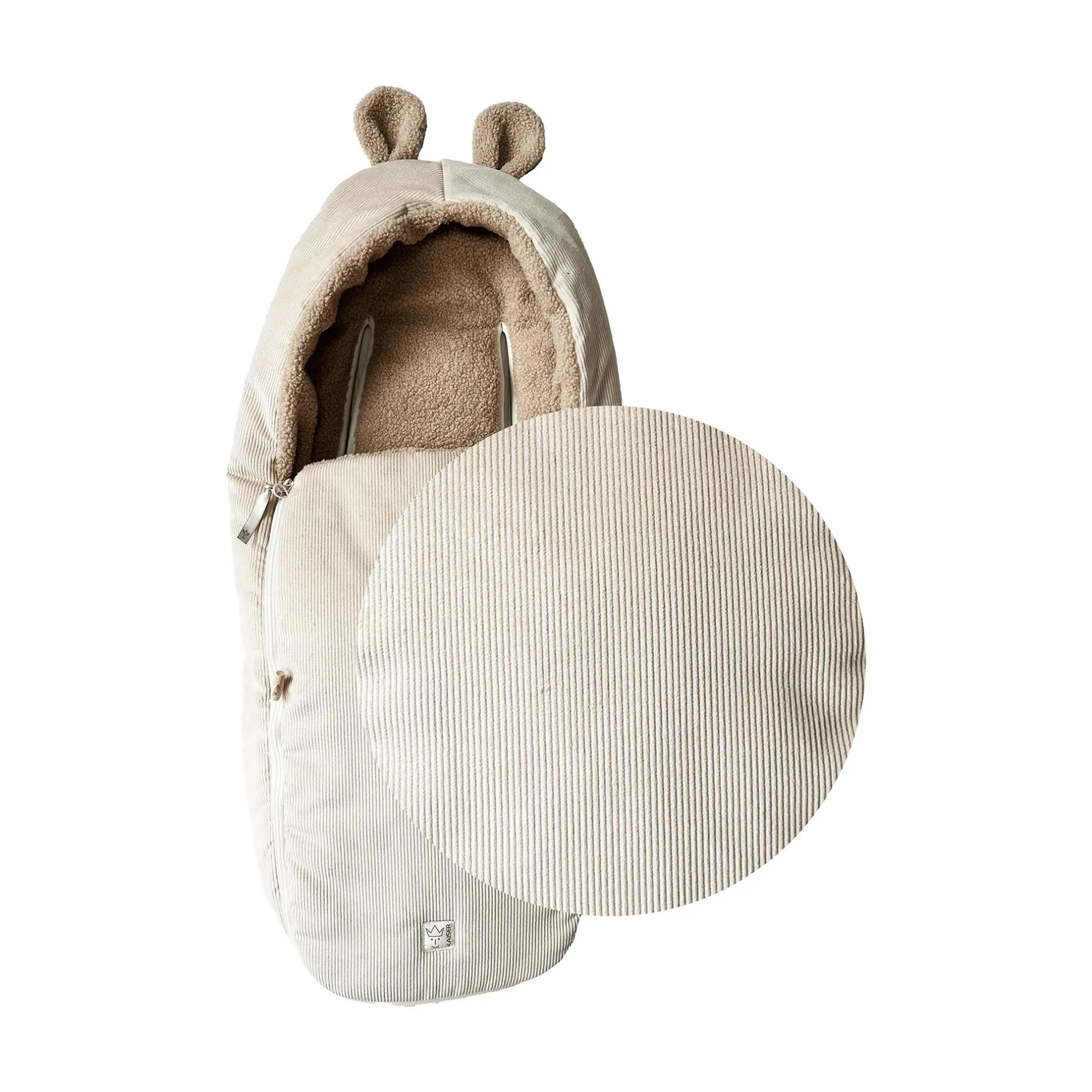 KAISER HIMA Babyschalen Fußsack Sand Shell*Kinder Kindersitz Zubehör