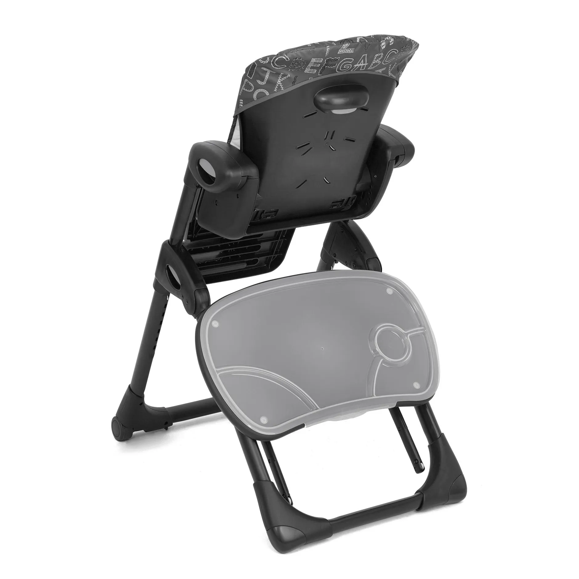 Joie signature Hochstuhl Mimzy Recline ABC Charcoal* Klapphochstühle