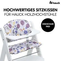 hauck Hochstuhl-Sitzkissen Alpha+ Floral* Hochstuhl Zubehör