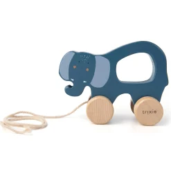 trixie Holz Nachziehtier Mrs. Elephant*Kinder Holzspielzeug