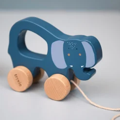trixie Holz Nachziehtier Mrs. Elephant*Kinder Holzspielzeug