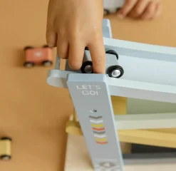 LITTLE DUTCH Holz-Kugelbahn Essentials Blau*Kinder Holzspielzeug