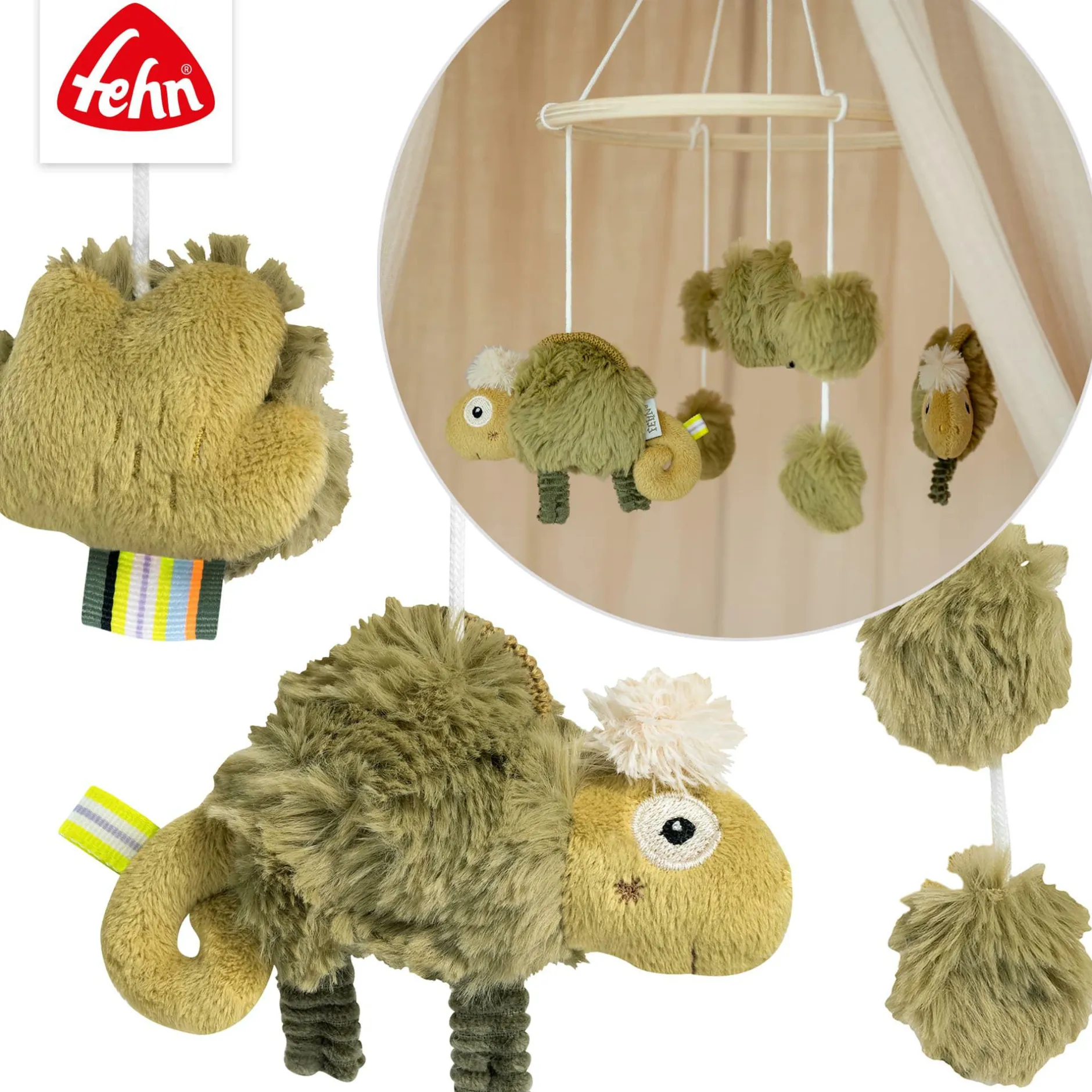 fehn Holz-Mobile Chamäleon* Mobilés