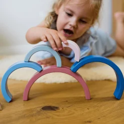 KINDSGUT Holz-Regenbogen*Kinder Lernspielzeug|Holzspielzeug