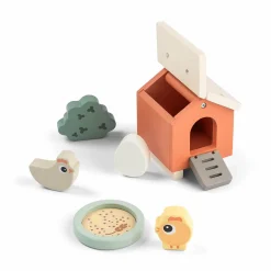 done by deer Holzspiel-Set Tiny Farm Clucky*Kinder Holzspielzeug