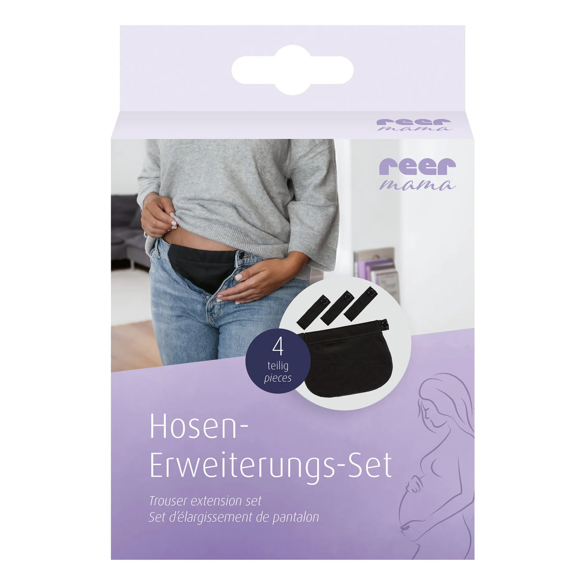 reer mama Hosenerweiterungs-Set* Schwangerschaft & Vorbereitung|Umstandshosen