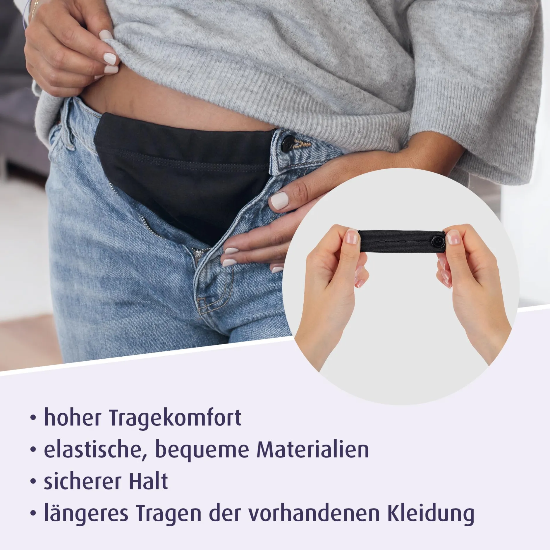 reer mama Hosenerweiterungs-Set* Schwangerschaft & Vorbereitung|Umstandshosen