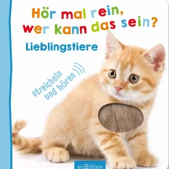 arsEdition Hör mal rein, wer kann das sein? Lieblingstiere*Kinder Kinderbücher