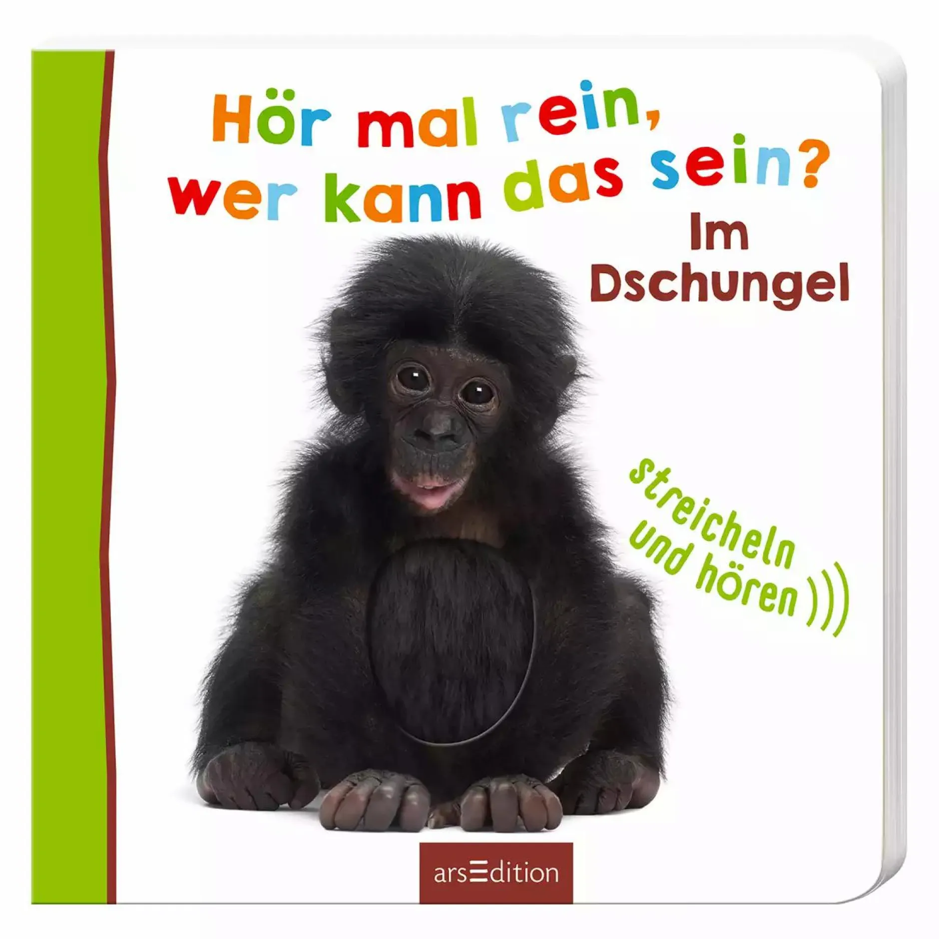 arsEdition Hör mal rein, wer kann das sein? Im Dschungel*Kinder Kinderbücher