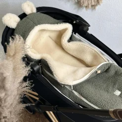 KAISER HUKKY Babyschalen Fußsack Mineral Green*Kinder Kindersitz Zubehör
