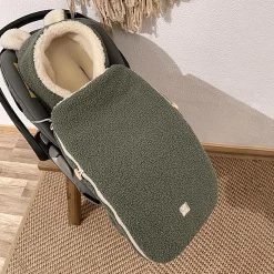KAISER HUKKY Babyschalen Fußsack Mineral Green*Kinder Kindersitz Zubehör