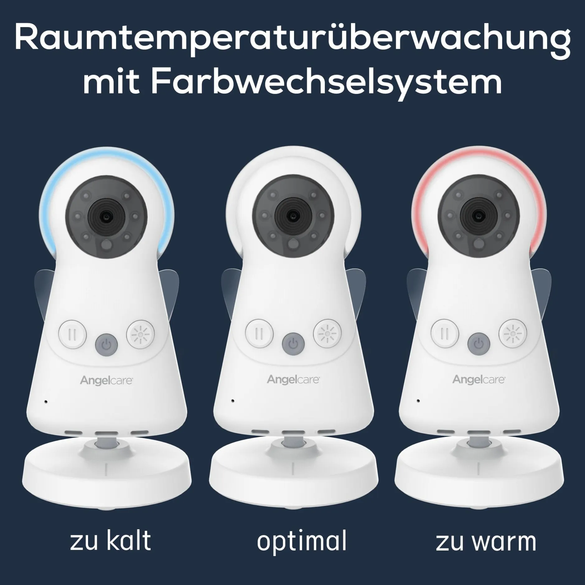 Angelcare 3-in-1 Baby-Überwachung AC25* Babyphone
