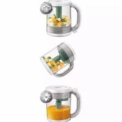 PHILIPS AVENT 4-in-1 Babynahrungszubereiter SCF885/01* Babykostwärmer