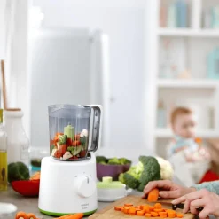 PHILIPS AVENT 2-in-1 Dampfgarer und Mixer SCF870/20* Babykostwärmer