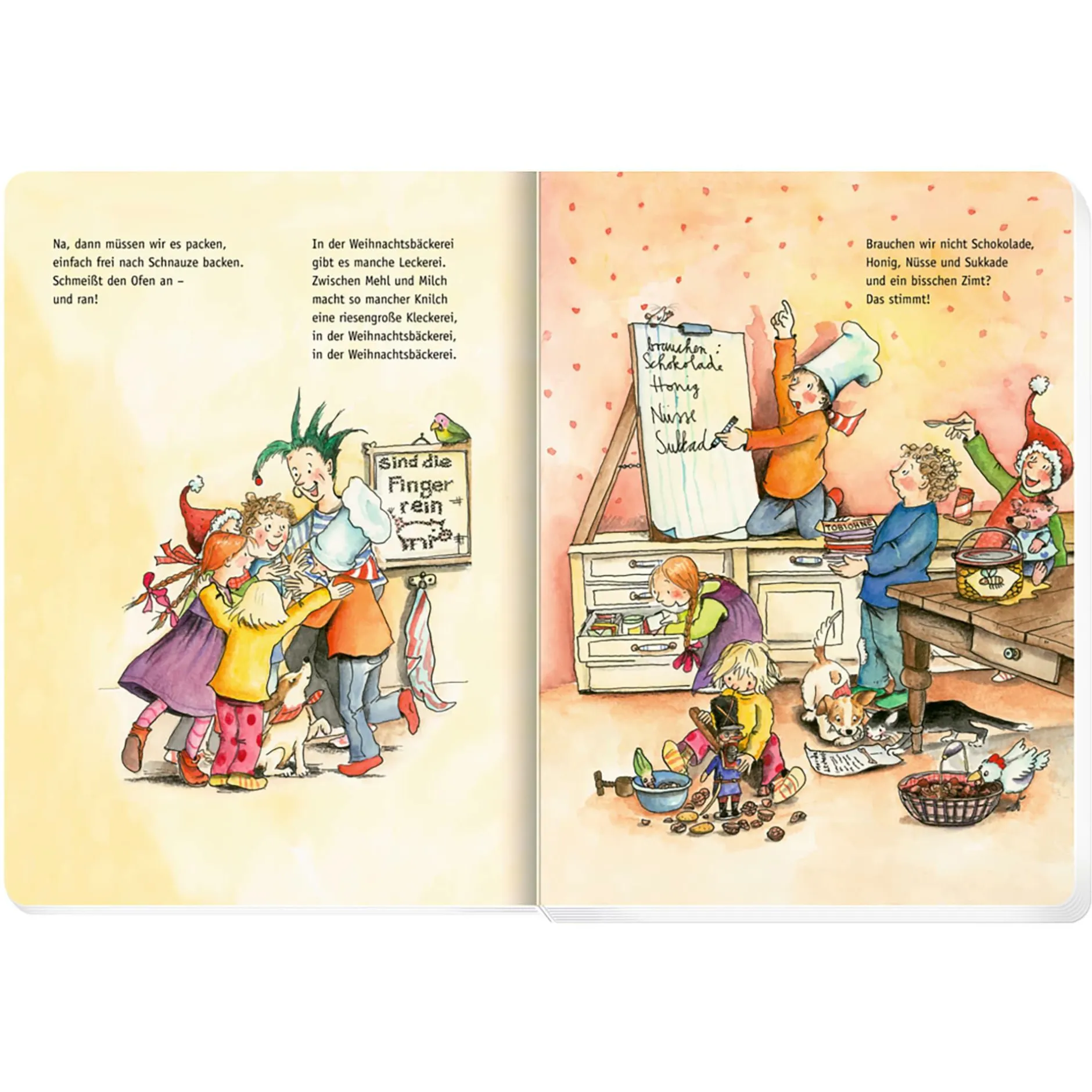 COPPENRATH In der Weihnachtsbäckerei – Buch mit Adventskalender*Kinder Kinderbücher