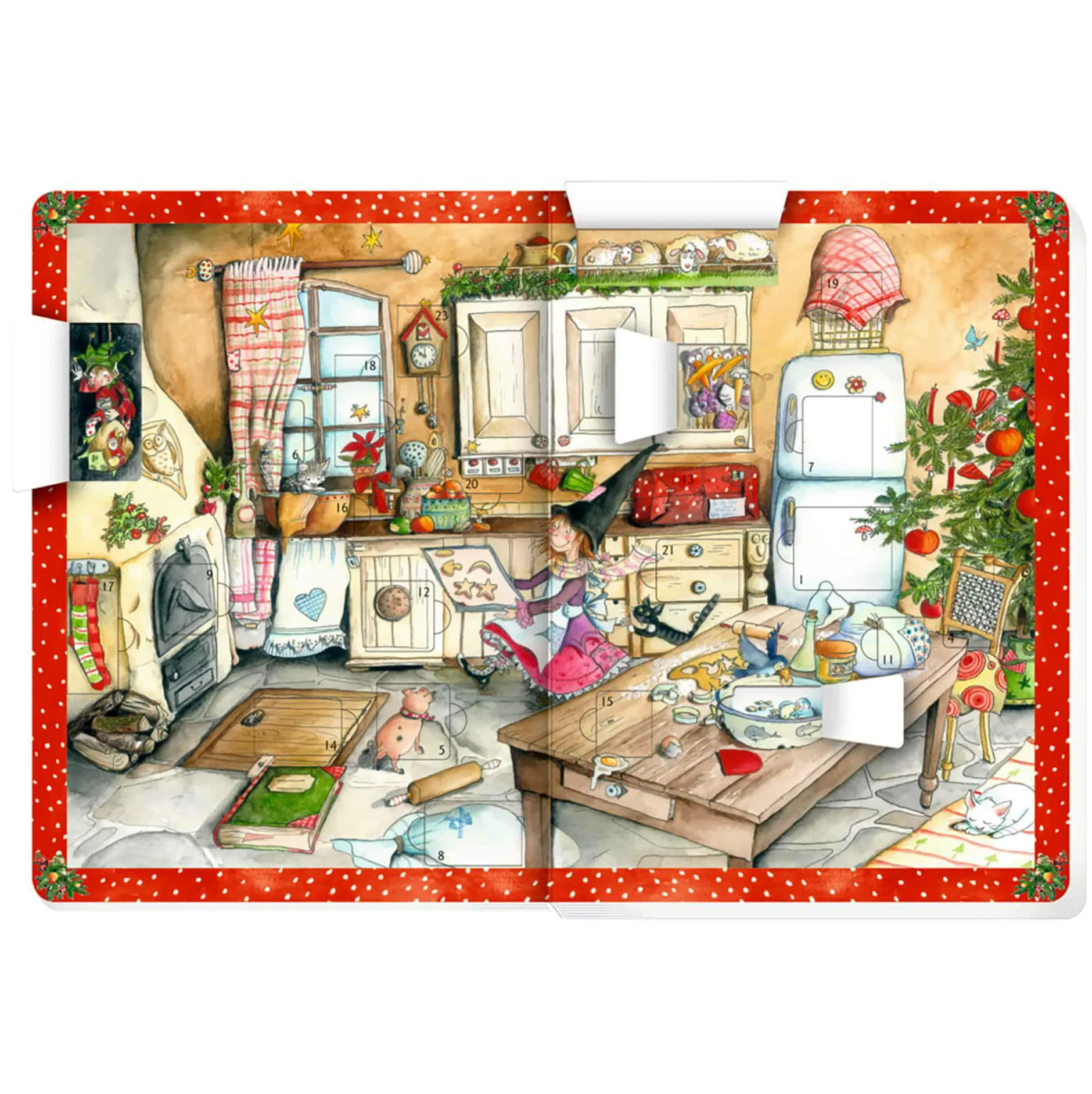 COPPENRATH In der Weihnachtsbäckerei – Buch mit Adventskalender*Kinder Kinderbücher