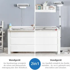 reer 2in1 FeelWell Wickeltisch-Wärmestrahler* Heizstrahler