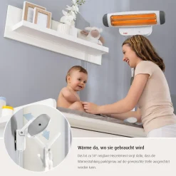 reer 2in1 FeelWell Wickeltisch-Wärmestrahler* Heizstrahler