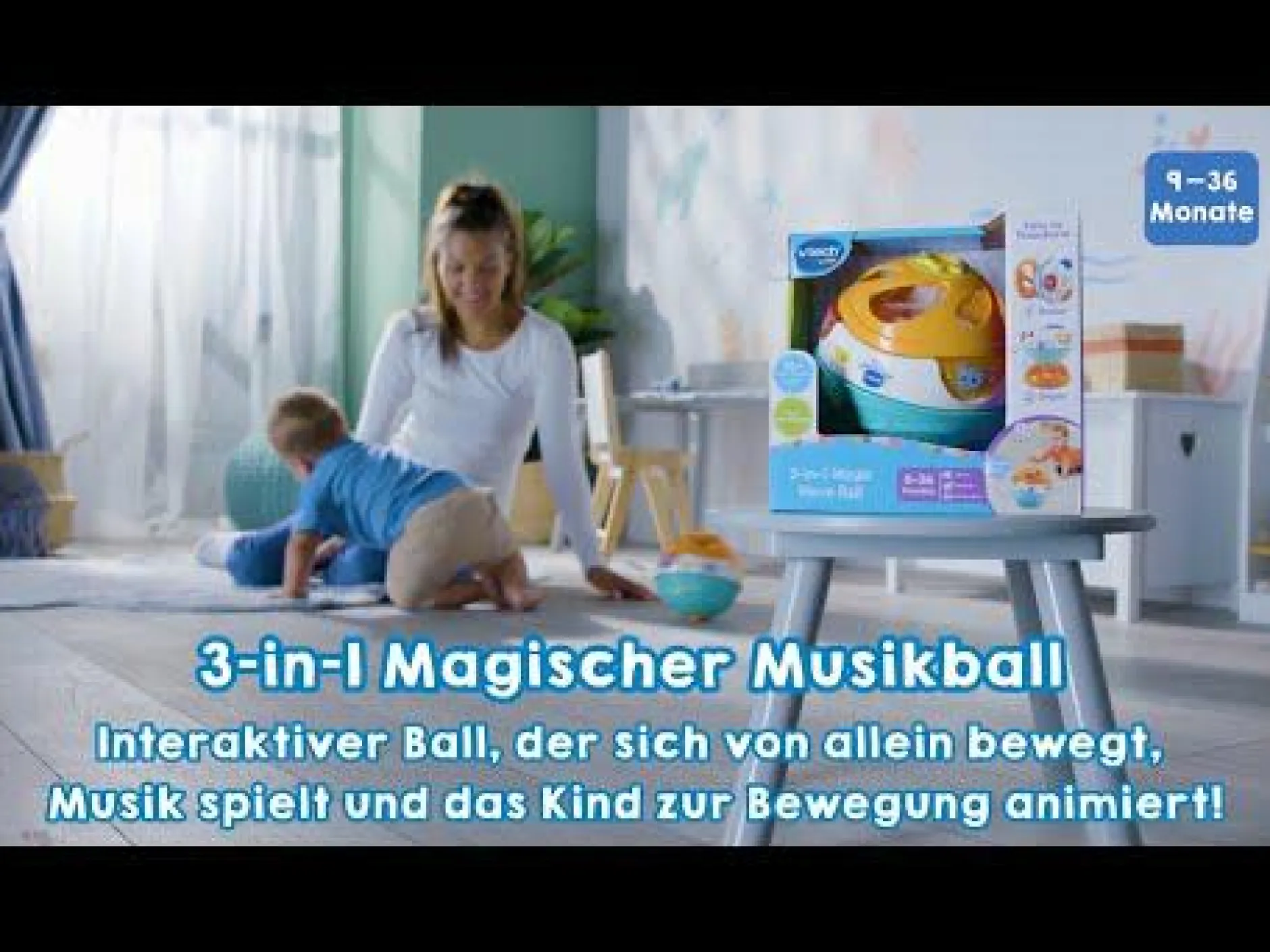 vtech 3-in-1 Magischer Musikball*Kinder Lernspielzeug