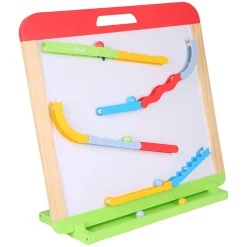 SpielMaus 3-in-1 Zeichenbrett mit Kugelbahn*Kinder Holzspielzeug|Spielzeug Ab 3 Jahren