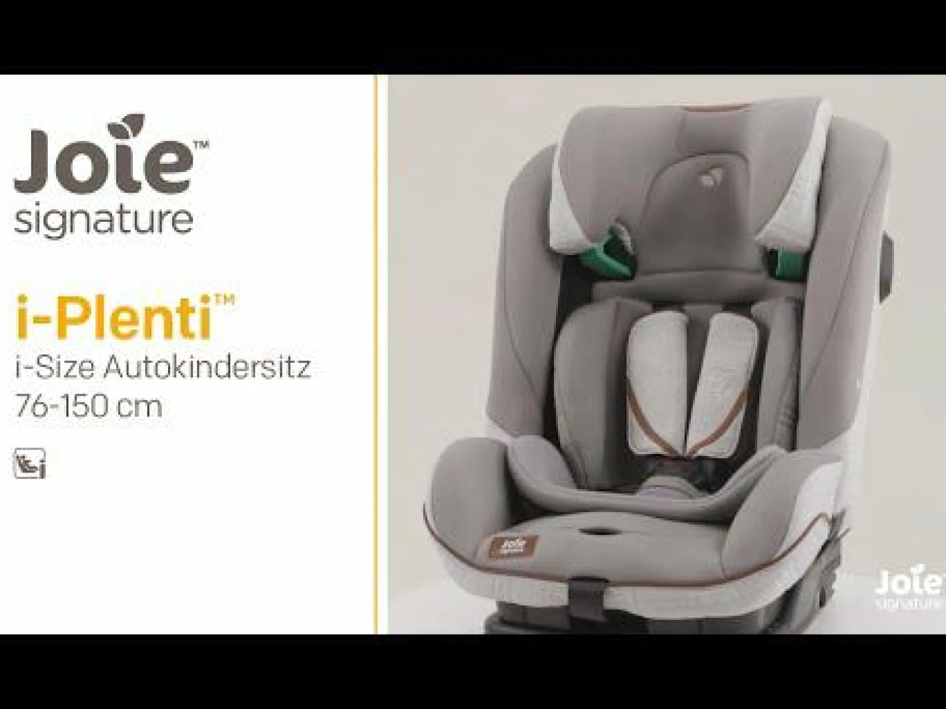 Joie signature i-Plenti Evergreen*Kinder Kindersitze Isofix|Kindersitze 9-36 Kg, Gruppe 1/2/3