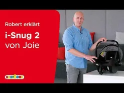 Joie i-Snug 2 Pebble*Kinder Babyschalen 0-13 Kg, Gruppe 0+