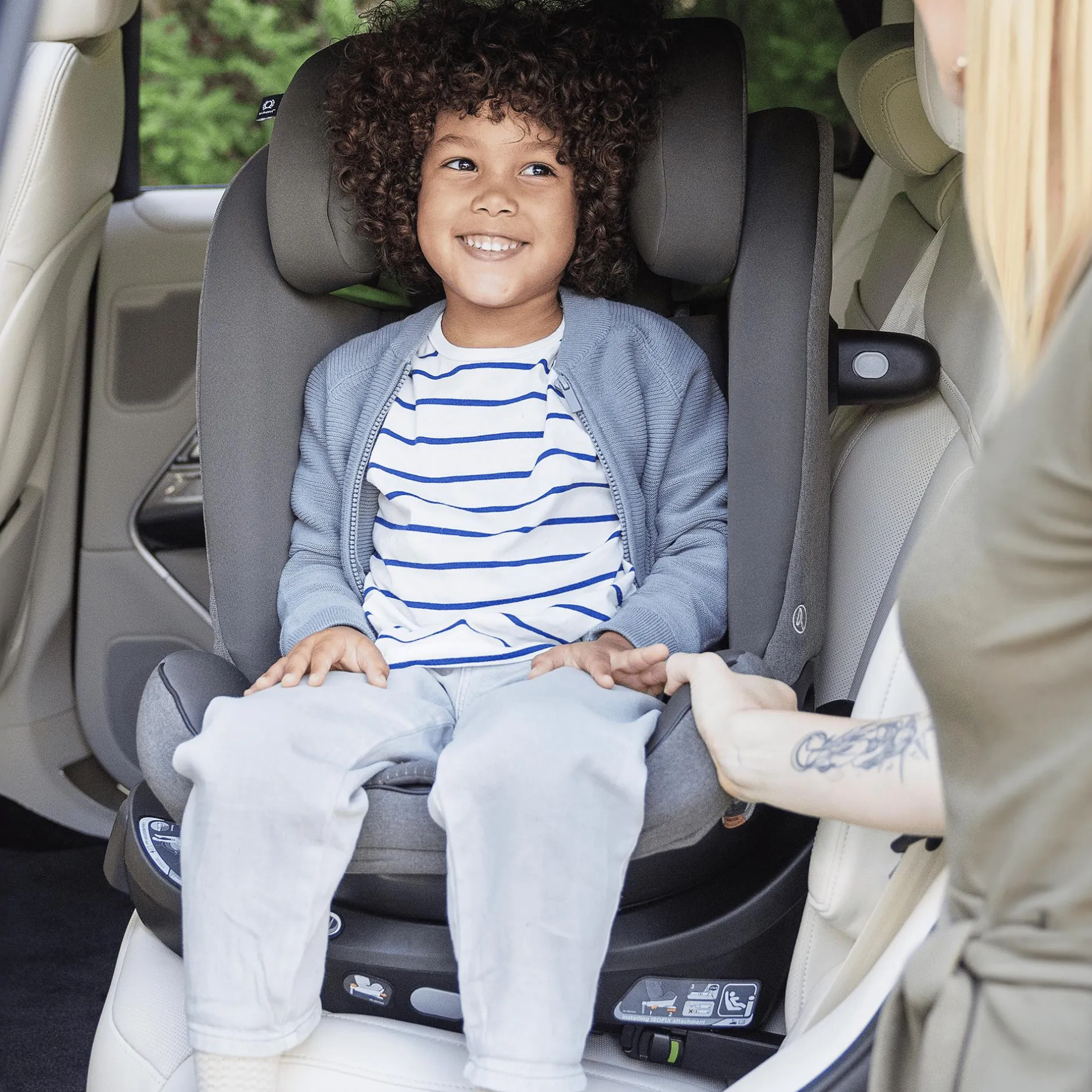 Joie signature i-Spin XL Ebony*Kinder Kindersitze Isofix|Kindersitze 9-36 Kg, Gruppe 1/2/3