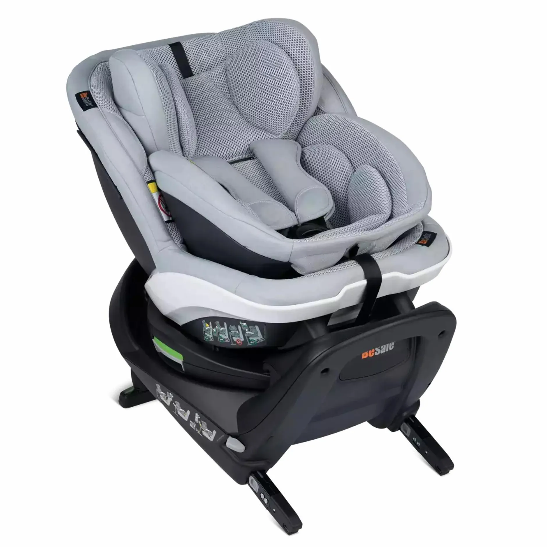 BeSafe iZi Turn B i-Size Peak Mesh*Kinder Reboarder 0-18 Kg, Gruppe 0+/1