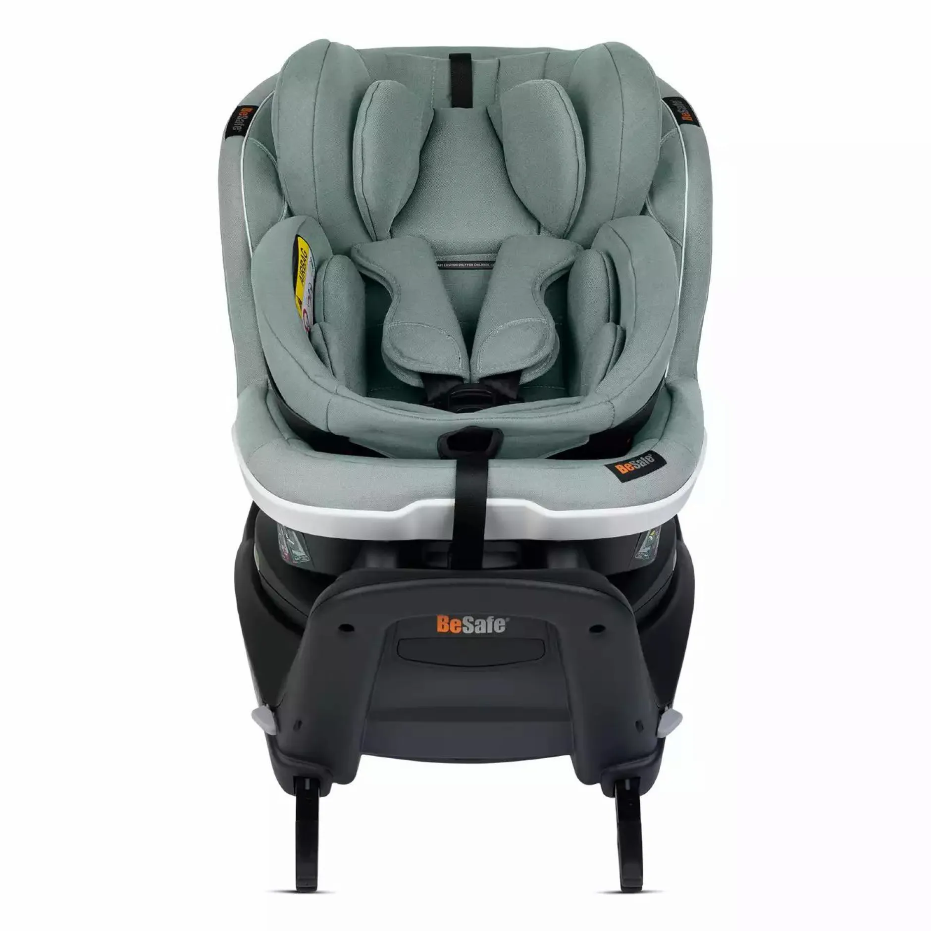 BeSafe iZi Turn B i-Size Sea Green Melange*Kinder Reboarder 0-18 Kg, Gruppe 0+/1