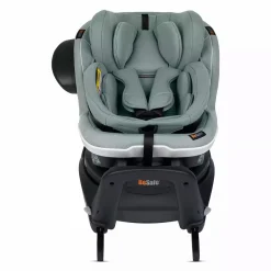 BeSafe iZi Turn B i-Size Sea Green Melange*Kinder Reboarder 0-18 Kg, Gruppe 0+/1