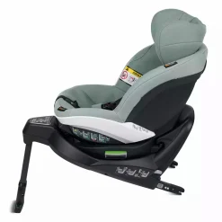 BeSafe iZi Turn B i-Size Sea Green Melange*Kinder Reboarder 0-18 Kg, Gruppe 0+/1
