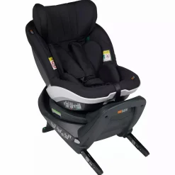 BeSafe iZi Turn i-Size Fresh Black Cab*Kinder Reboarder 0-18 Kg, Gruppe 0+/1