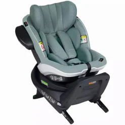 BeSafe iZi Turn i-Size Green Mélange*Kinder Reboarder 0-18 Kg, Gruppe 0+/1