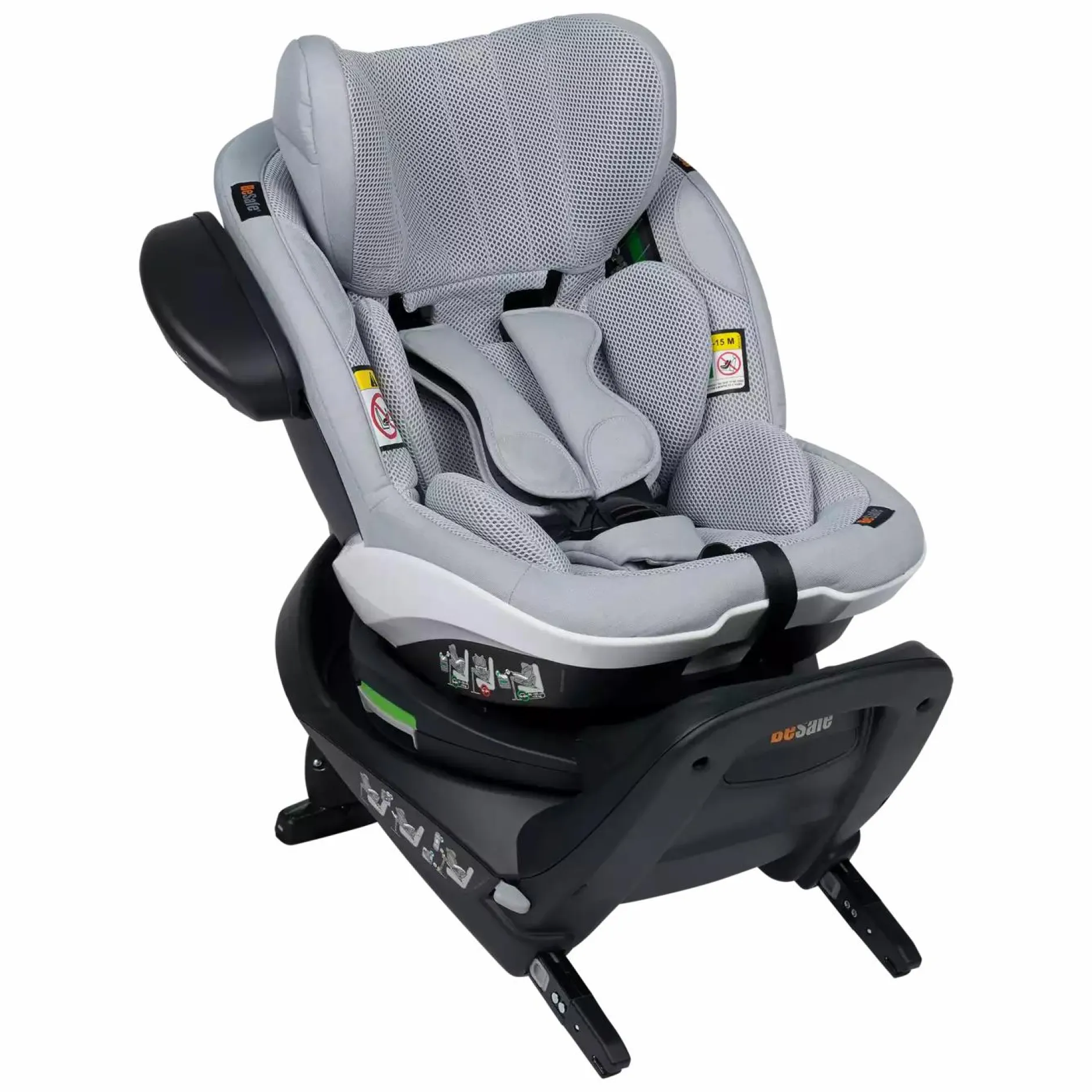 BeSafe iZi Turn i-Size Peak Mesh*Kinder Reboarder 0-18 Kg, Gruppe 0+/1
