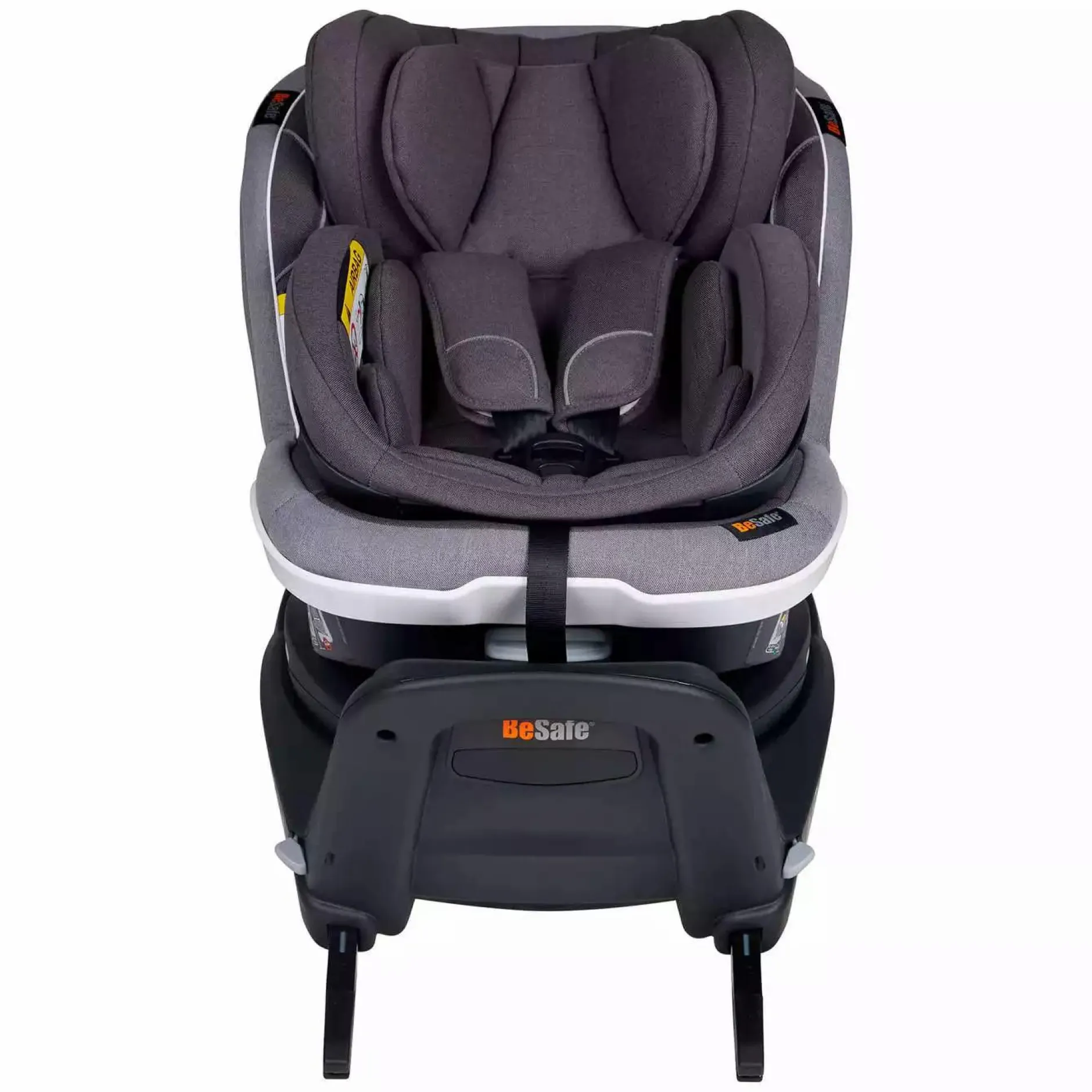 BeSafe iZi Twist B i-Size Metallic Mélange*Kinder Kindersitze Isofix|Reboarder 0-18 Kg, Gruppe 0+/1