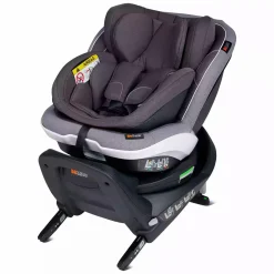 BeSafe iZi Twist B i-Size Metallic Mélange*Kinder Kindersitze Isofix|Reboarder 0-18 Kg, Gruppe 0+/1