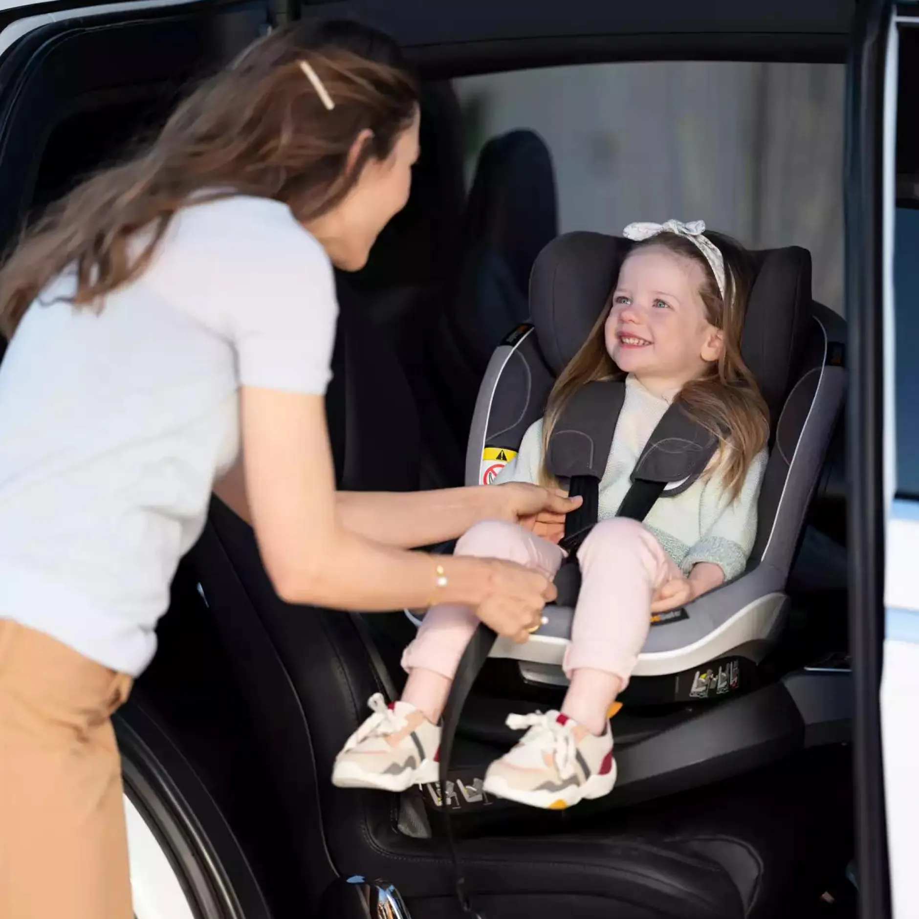 BeSafe iZi Twist i-Size Metallic Mélange*Kinder Kindersitze Isofix|Reboarder 0-18 Kg, Gruppe 0+/1